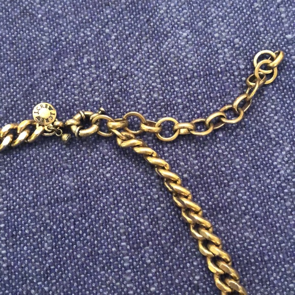 HP🎉J CREW Pink & Rhinestone Statement Necklace - Picture 3 of 4